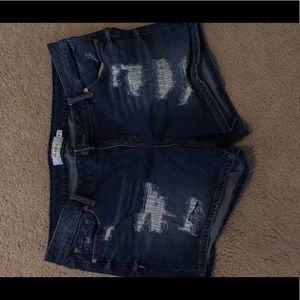 TORRID jean shorts size 18